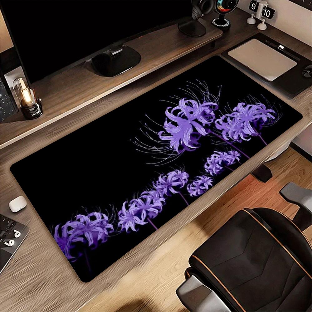 Gaming Keyboard Blue - XXL 마우스패드 고딕 리코리스 라디아타 레드