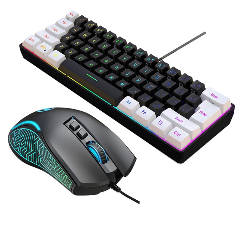 Gaming Keyboard And Mouse Mobile - 키보드 및 마우스 60% 컴퓨터 게임용