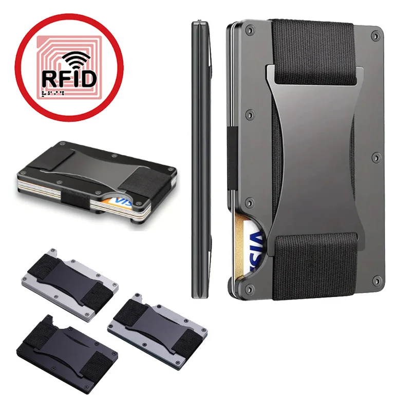 Aluminum Case 65 - 2026 새로운 슬림 RFID 보호 카드
