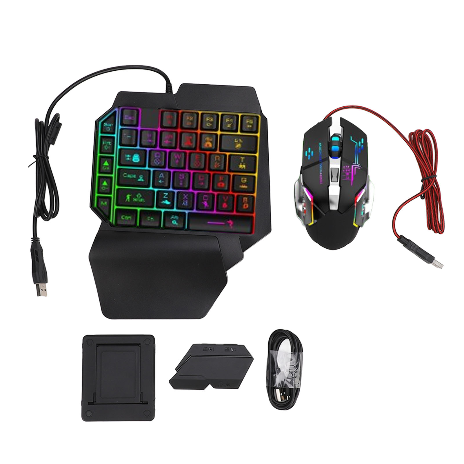 Gaming Keyboard Mouse Combo - 키보드 마우스 변환기 세트 반응형 한