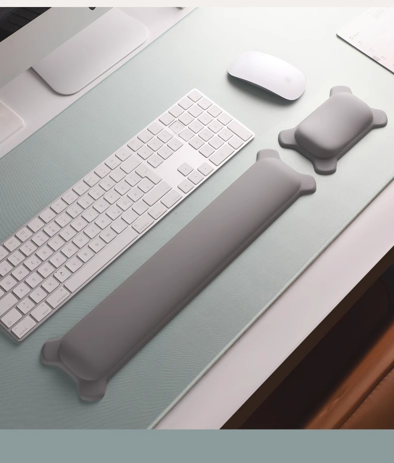 Keyboard Mouse Bundle Gaming - 실리콘 마우스 손목 받침대 키보드 손목