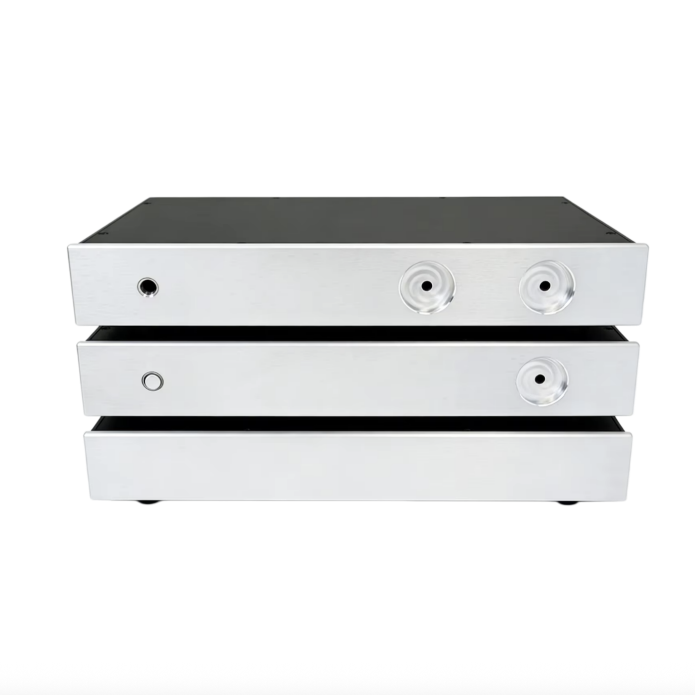 Aluminum Case 65 - (430*65*345mm) 전체 알루미늄 앰프 케이스/튜브 앰프/파워
