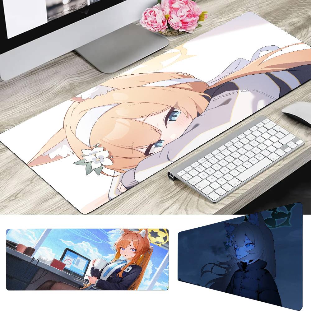 Gaming Keyboard Blue - Iochi Mari Anime B-blue Archive 마우스