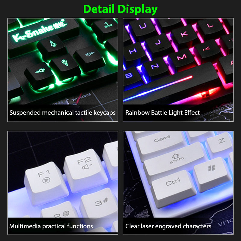 KM320 키보드 및 마우스 세트 방수 발광 게임 백라 - Gaming Keyboard And Mouse Mobile 리뷰 및 가격