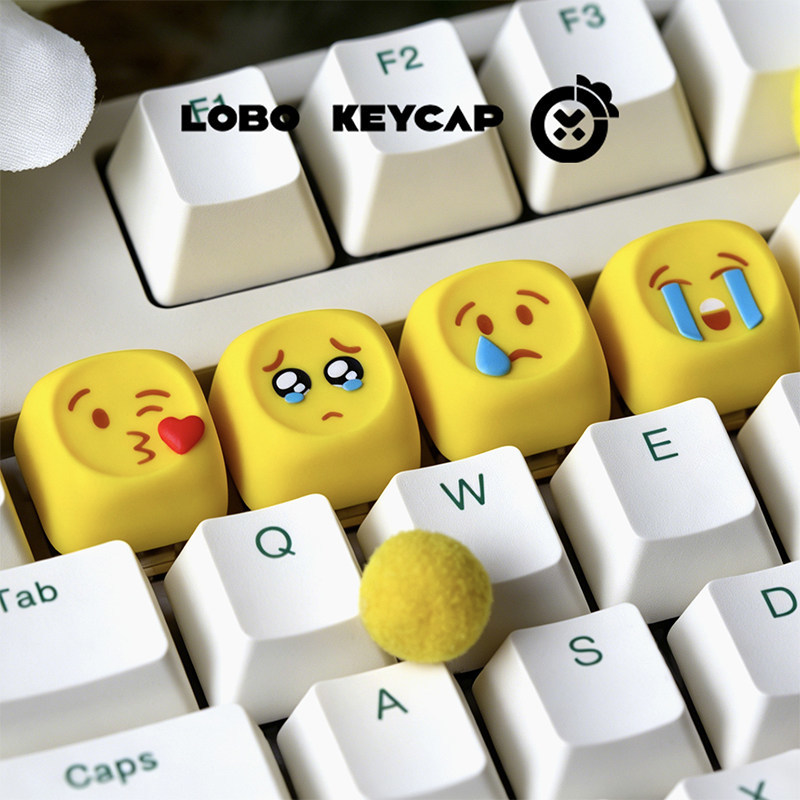 핫 이모티콘 키캡 귀여운 개인 맞춤형 레진 Esc 키  - Gaming Keyboard Emoji 리뷰 및 가격