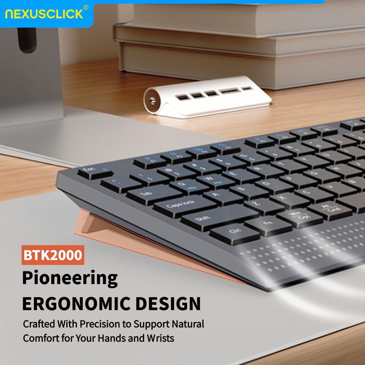 NexusClick 러시아어/영어 레이아웃 무소음 무선 - Gaming Keyboard That Is Quiet 리뷰 및 가격
