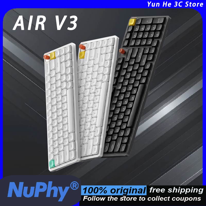 NuPhy Air V3 로우 프로파일 기계식 키보드 저 - Gaming Keyboard That Is Quiet 리뷰 및 가격