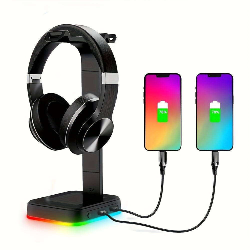 게이밍 헤드셋 스탠드, 속도 조절 가능 RGB 색상 변 - Gaming Keyboard And Mouse 리뷰 및 가격