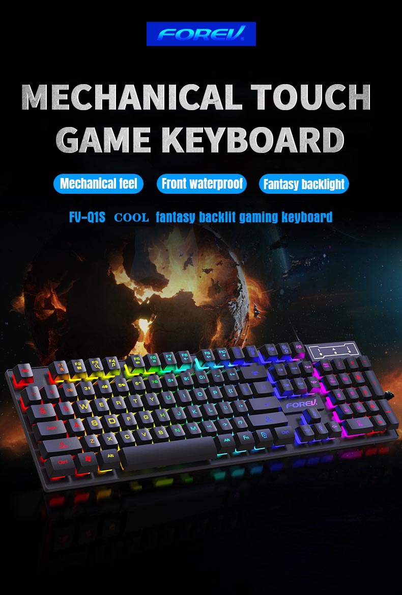 104 키 백라이트 기계식 키보드 유선 게임용 키보드  - Keyboard Mouse Bundle Gaming 리뷰 및 가격