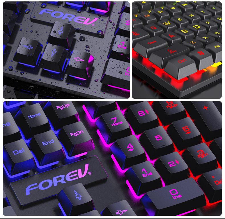 104 키 백라이트 기계식 키보드 유선 게임용 키보드  - Keyboard Mouse Bundle Gaming 리뷰 및 가격