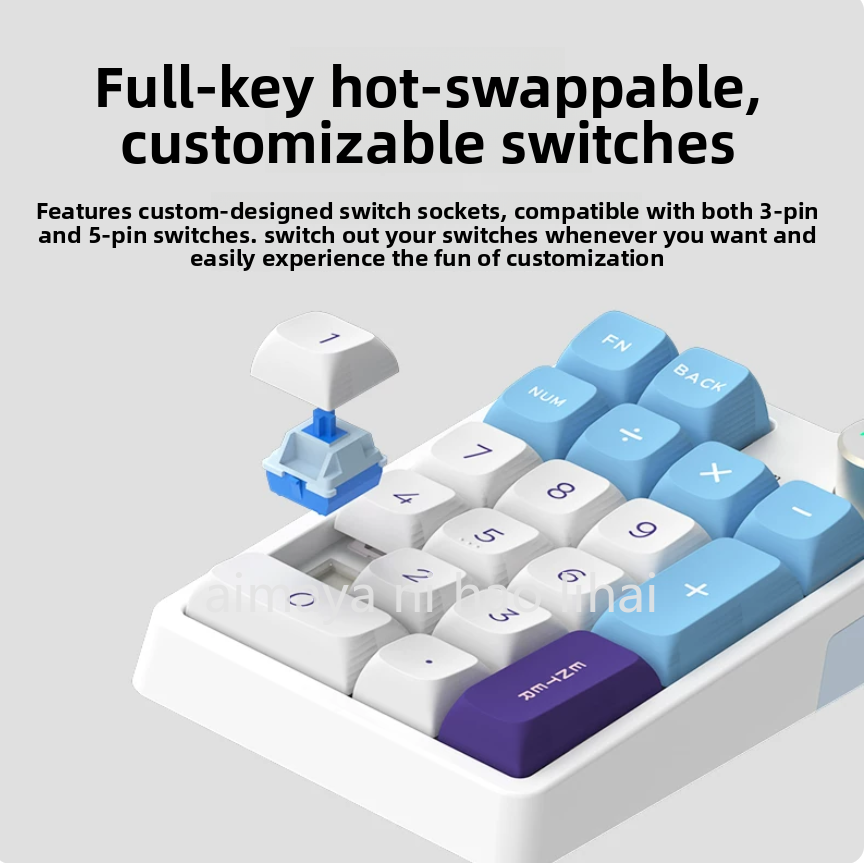 Kzzi K20 미니 키패드 3가지 모드 블루투스 무선 - Gaming Keyboard Mechanical 리뷰 및 가격
