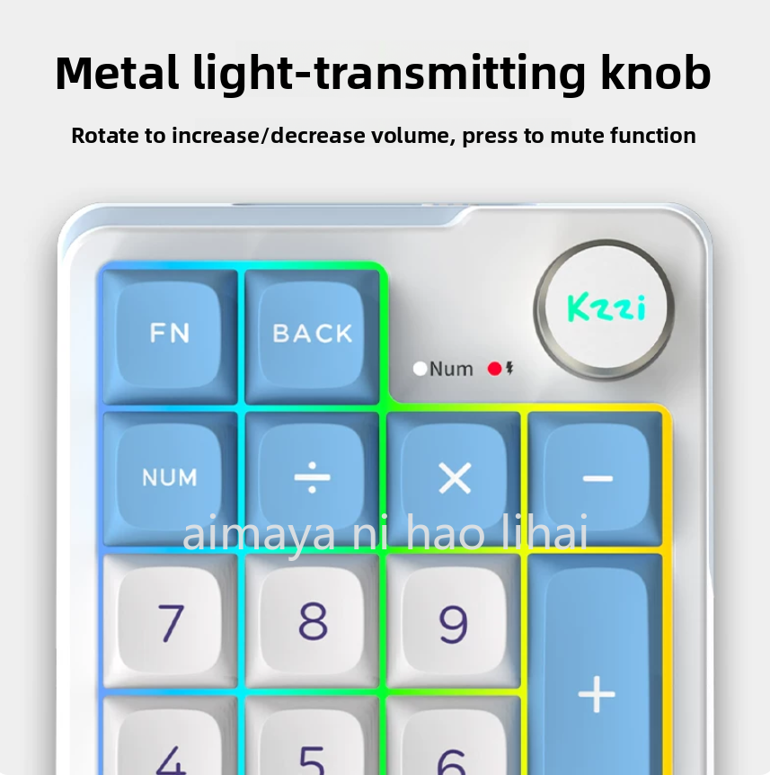 Kzzi K20 미니 키패드 3가지 모드 블루투스 무선 - Gaming Keyboard Mechanical 리뷰 및 가격