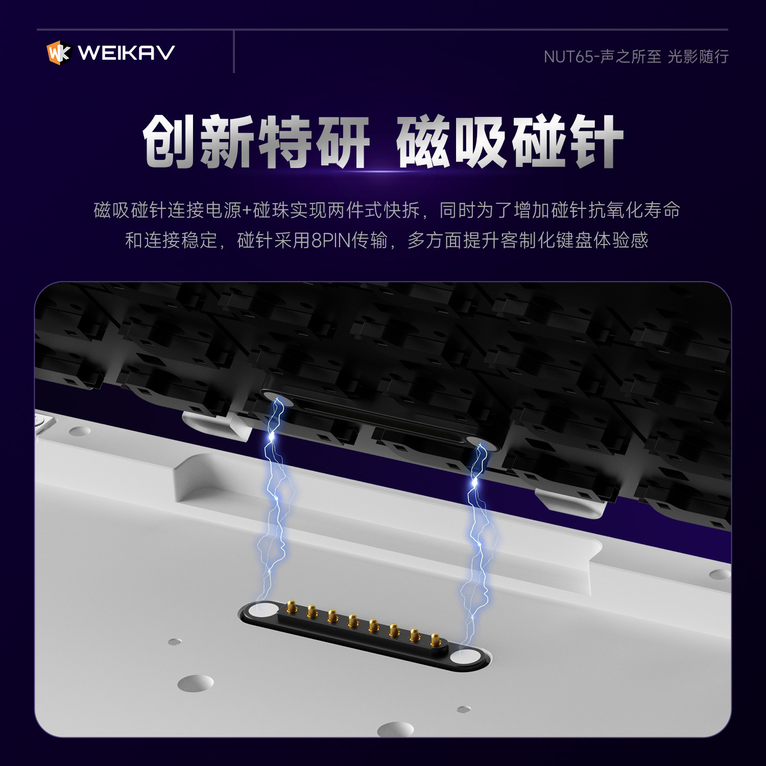 새로운 Weikav Nut65 알루미늄 기계식 키보드  - Gaming Keyboard Mechanical 리뷰 및 가격