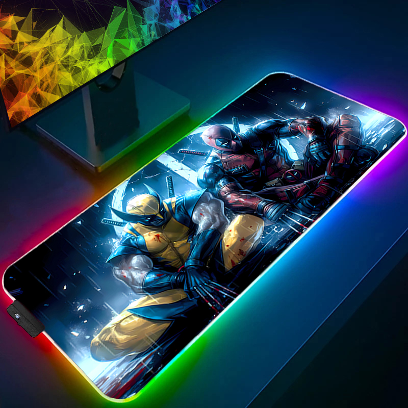 LED 마우스 패드 게임용 백라이트 락 엣지 애니메이션 - Gaming Keyboard Affordable 리뷰 및 가격