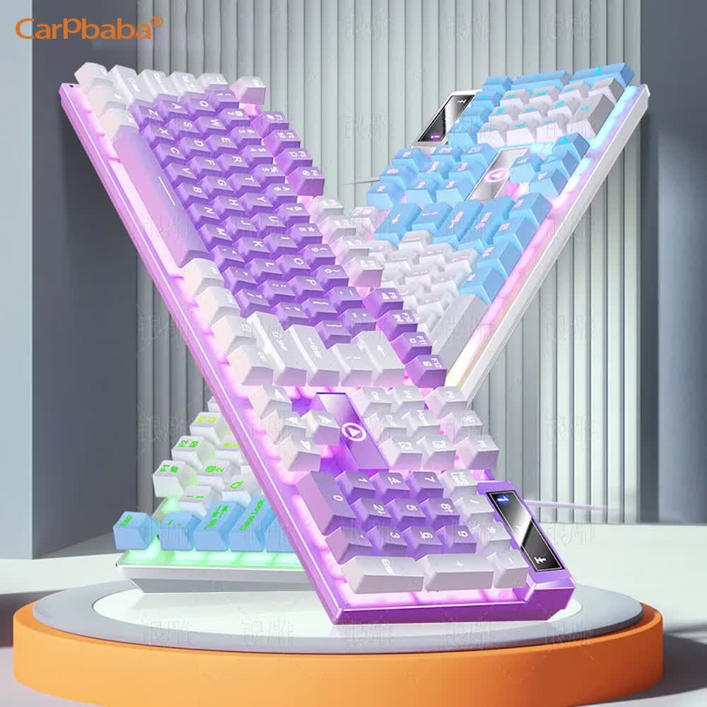Carpbaba K500 104 키 USB 유선 게임용 - Gaming Keyboard Budget 리뷰 및 가격