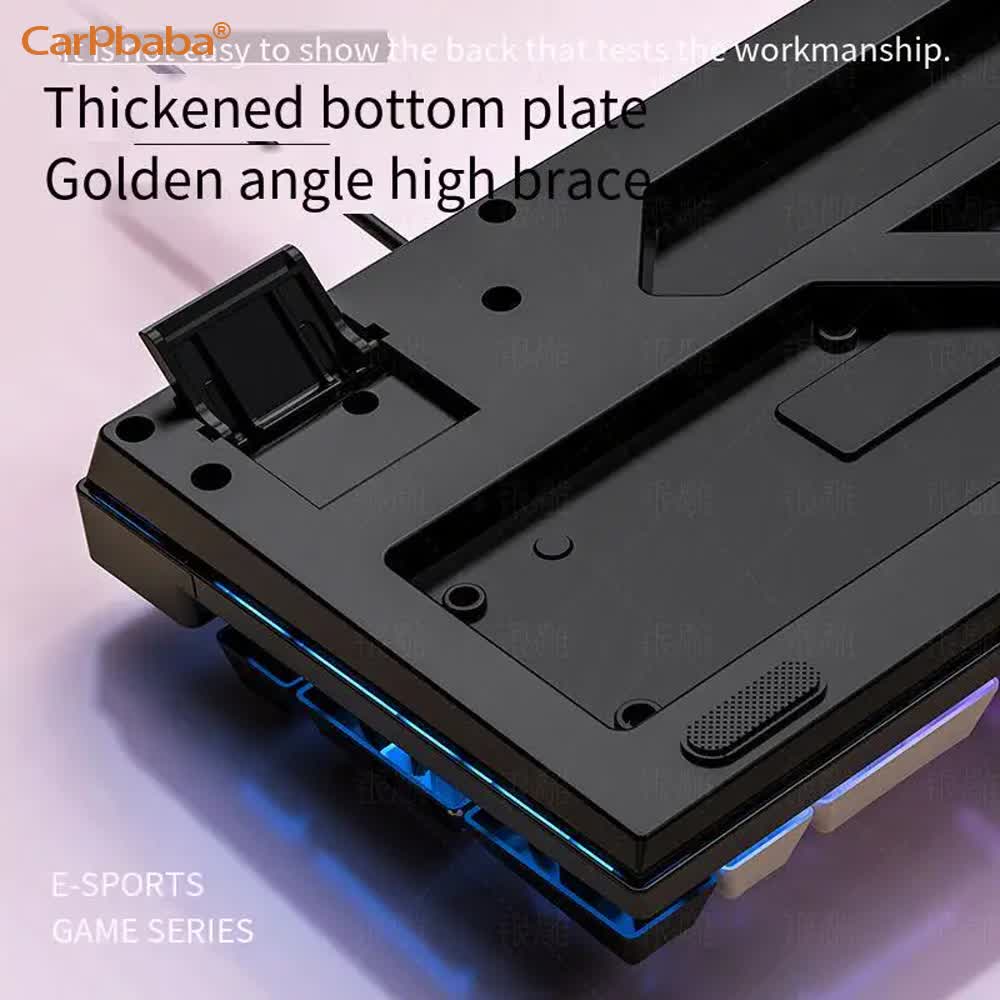 Carpbaba K500 104 키 USB 유선 게임용 - Gaming Keyboard Budget 리뷰 및 가격
