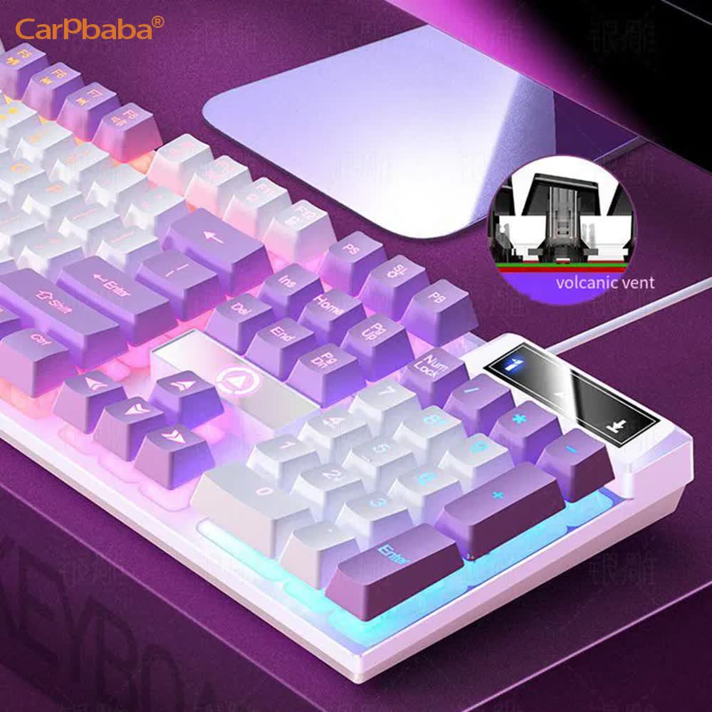 Carpbaba K500 104 키 USB 유선 게임용 - Gaming Keyboard Budget 리뷰 및 가격