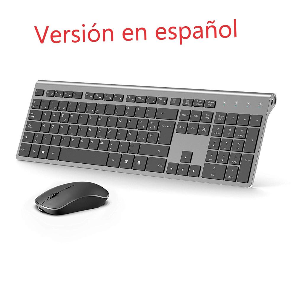 무선 키보드 및 마우스 세트 스페인어 레이아웃 인체공학 - Gaming Keyboard And Mouse Combo Wireless 리뷰 및 가격