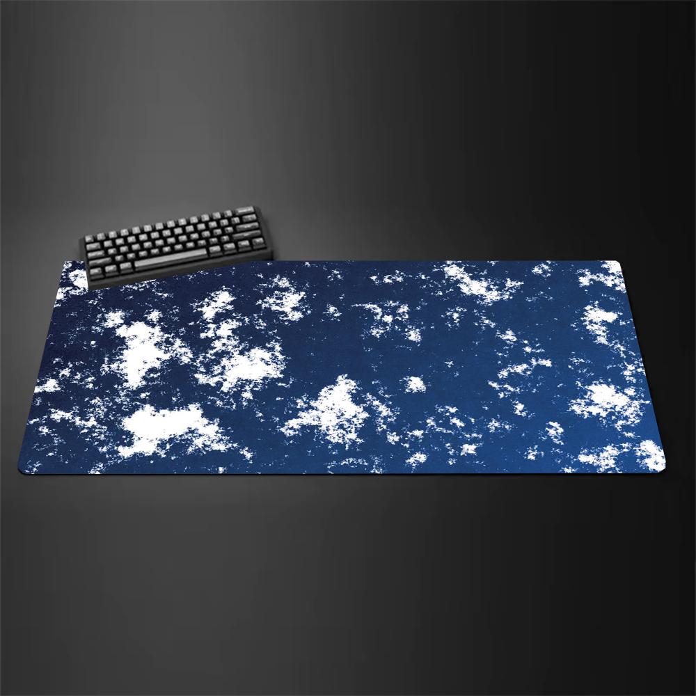 네이비 블루 화이트 스펙클 텍스처 대형 XXL 게이밍  - Gaming Keyboard Blue 리뷰 및 가격