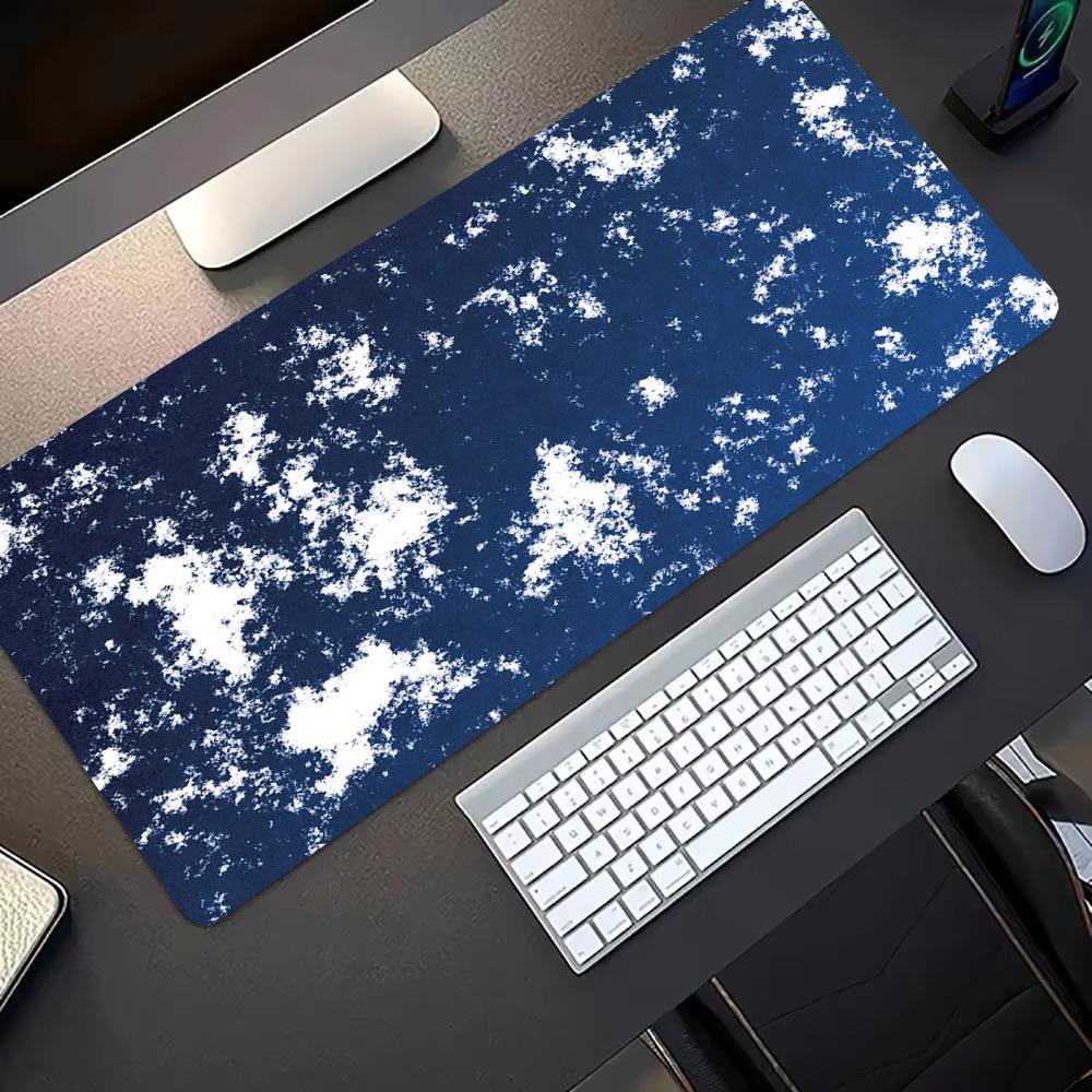 네이비 블루 화이트 스펙클 텍스처 대형 XXL 게이밍  - Gaming Keyboard Blue 리뷰 및 가격