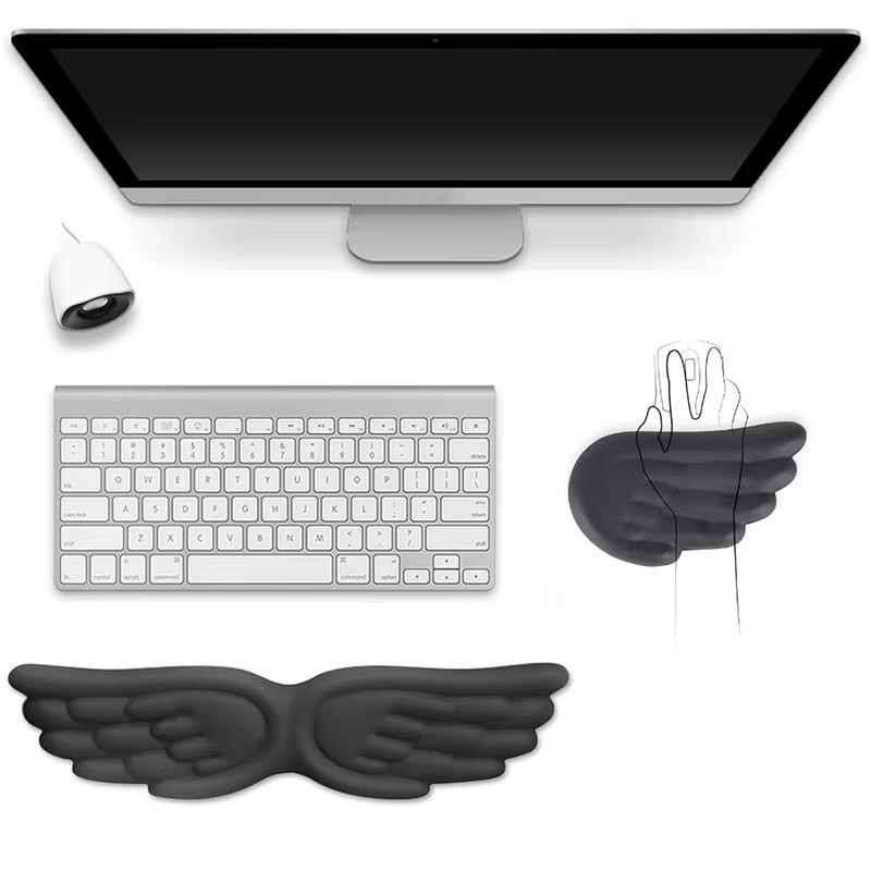 키보드 마우스 손목 받침대 엔젤 윙 메모리 폼 마우스  - Gaming Keyboard Ergonomic 리뷰 및 가격