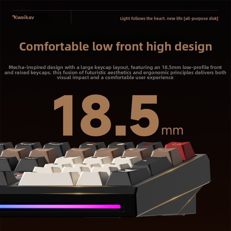 WEIKAV NUT108 기계식 키보드 알루미늄 합금  - Gaming Keyboard Ergo 리뷰 및 가격