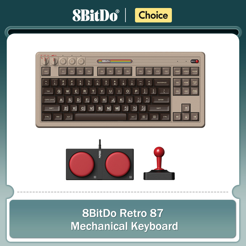 8BitDo 레트로 기계식 키보드, BT/2.4G/US - Gaming Keyboard Mechanical 리뷰 및 가격
