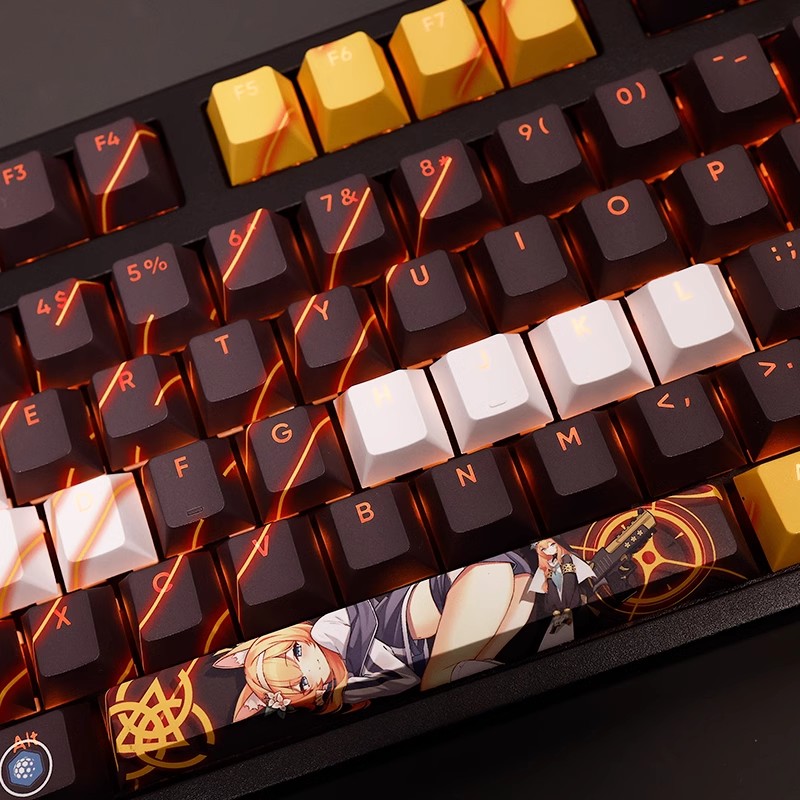 108 키/세트 블루 아카이브 Lochi Mari Ke - Gaming Keyboard Blue 리뷰 및 가격