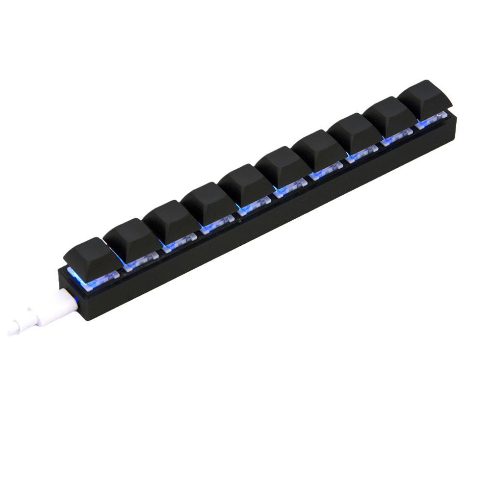 맞춤형 미니 USB 유선 10키 키보드 DIY 단축키  - Gaming Keyboard Budget 리뷰 및 가격