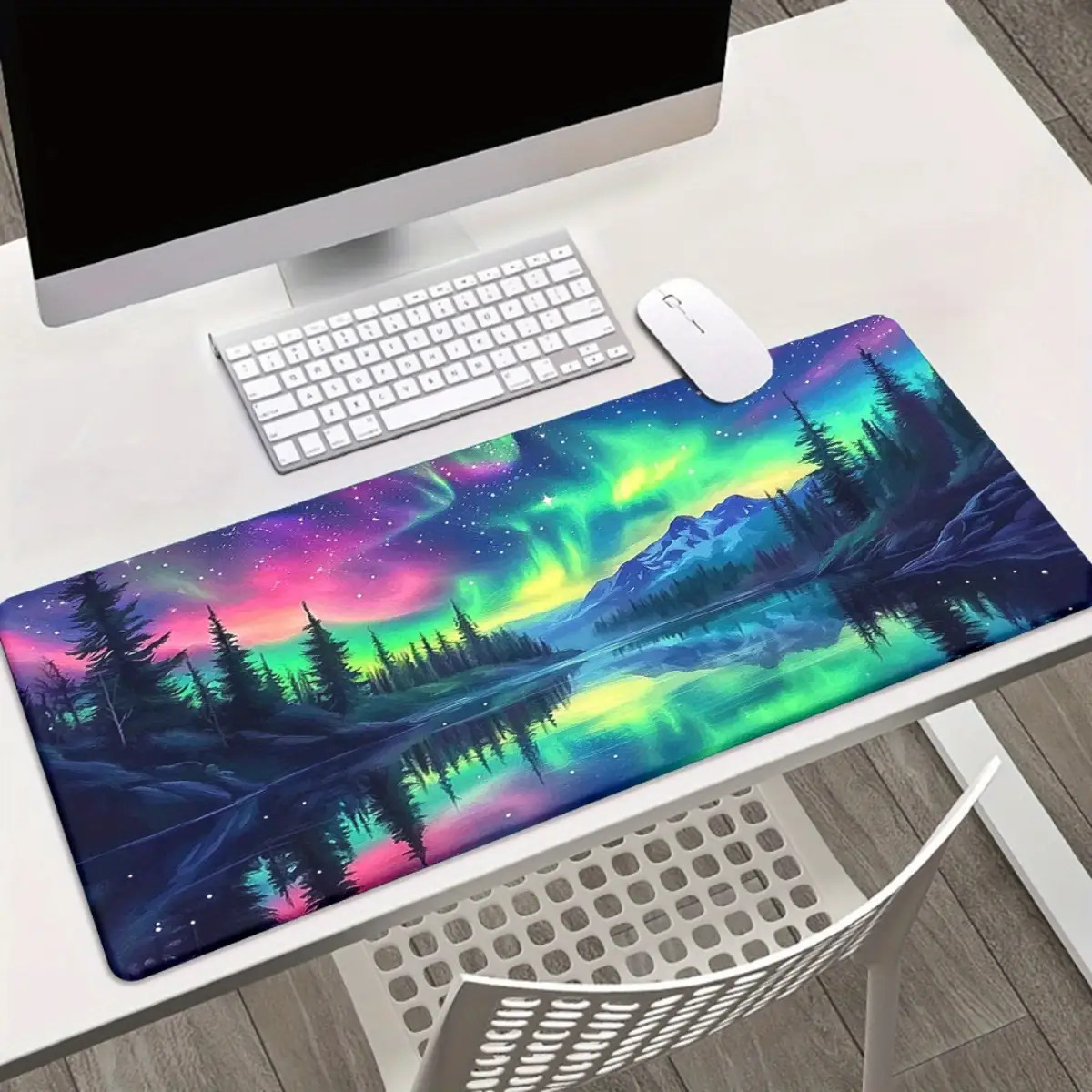 브랜드 다채로운 웨이브 프린트 마우스 패드 게임용 책상 - Gaming Keyboard Brand 리뷰 및 가격