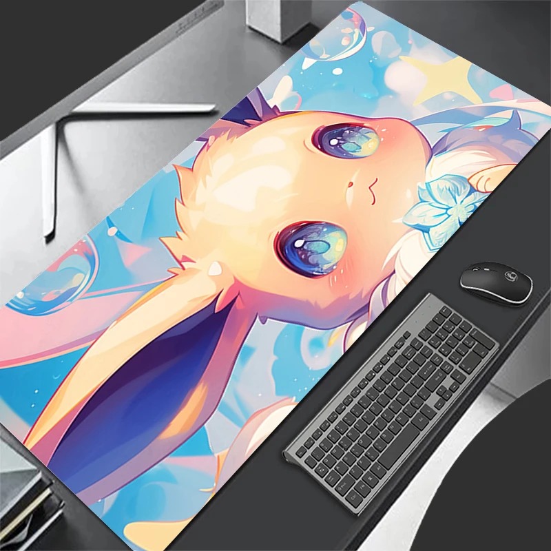 P-포켓몬 이브이 애니메이션 게임용 마우스 패드, PC - Gaming Keyboard Affordable 리뷰 및 가격