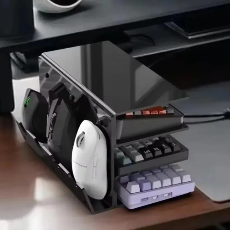 키보드 스탠드 3단 아크릴 보관 랙(마우스 홀더 포함) - Gaming Keyboard Ergonomic 리뷰 및 가격