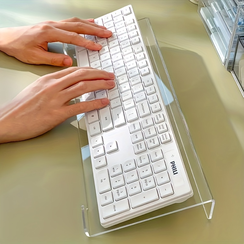 아크릴 키보드 스탠드, 투명한 데스크탑 정리함, 사무실 - Gaming Keyboard Brand 리뷰 및 가격