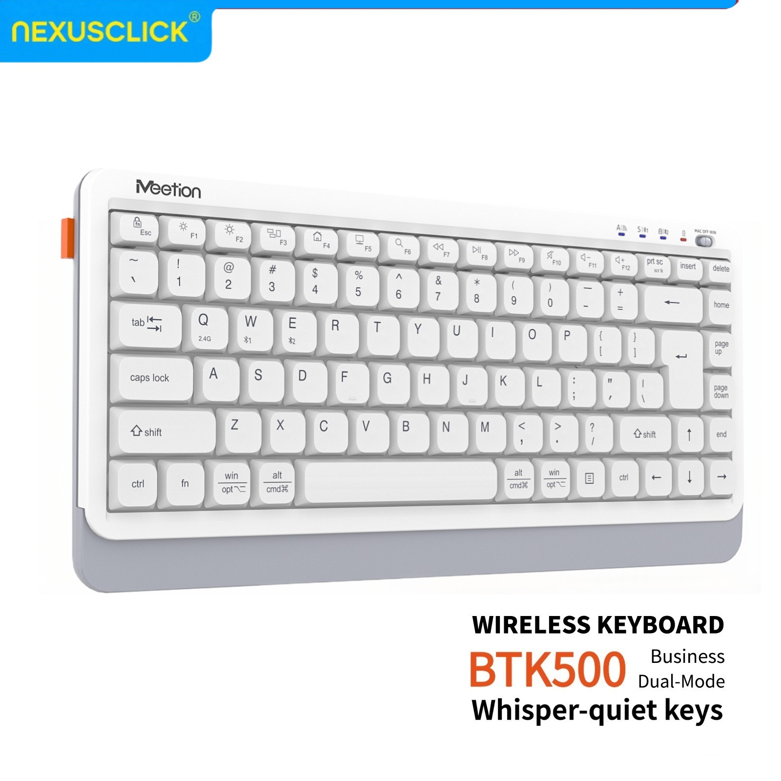 NexusClick Quiet Ultra Slim 듀얼 - Gaming Keyboard That Is Quiet 리뷰 및 가격