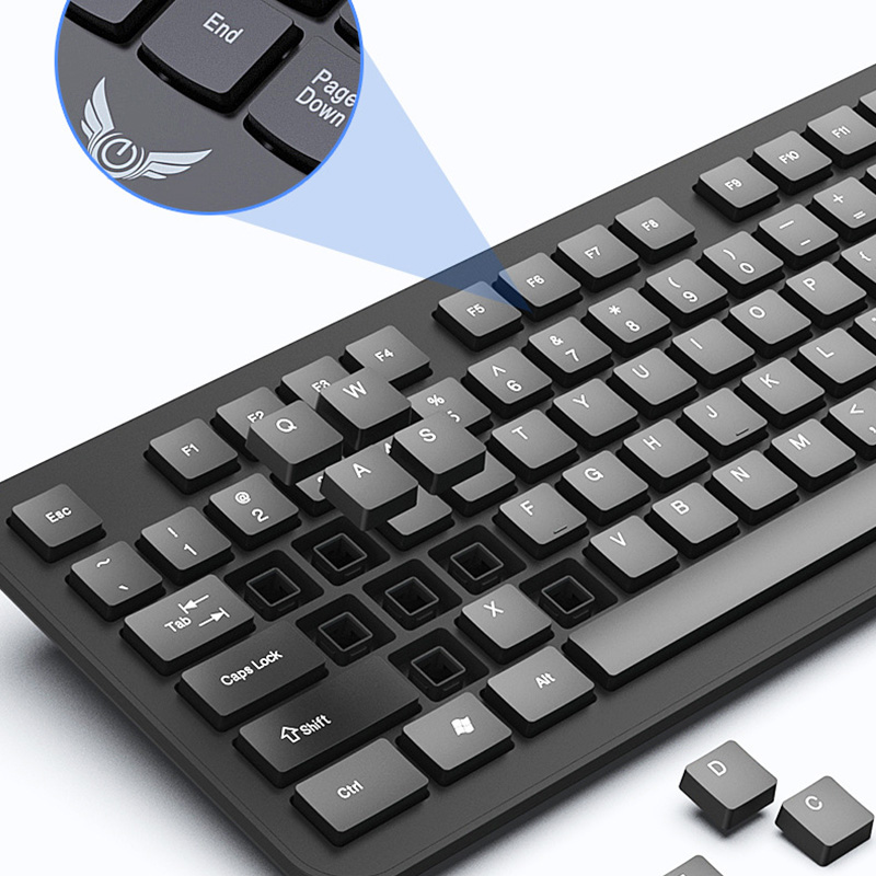 2.4G 무선 키보드 마우스 세트 104키 표준 키보드 - Gaming Keyboard And Mouse Combo Wireless 리뷰 및 가격