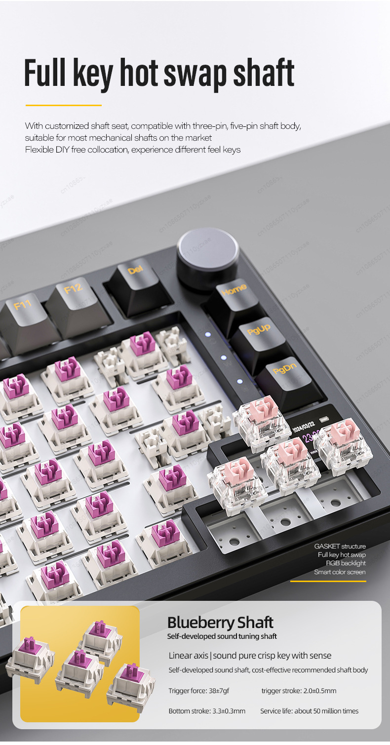 2024 새로운 AL66 기계식 키보드 알루미늄 합금  - Gaming Keyboard Affordable 리뷰 및 가격