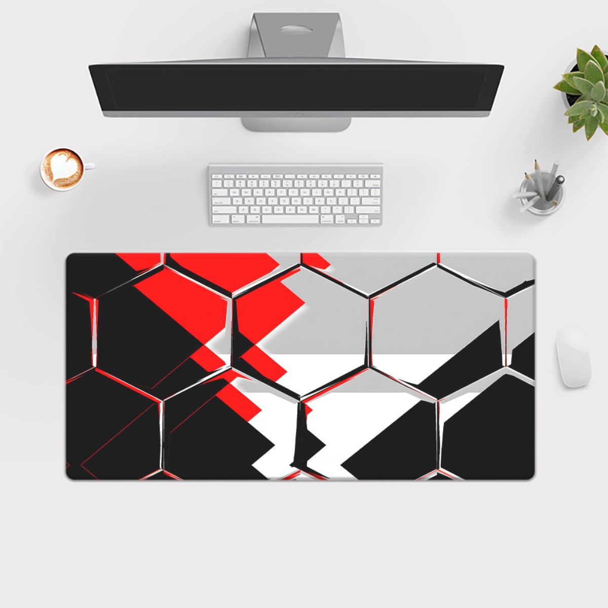 브랜드 헥사곤 아이언 아트 마우스패드 HD 프린트 XX - Gaming Keyboard Brand 리뷰 및 가격