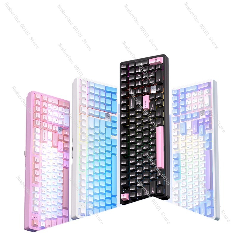 알루미늄 합금 기계식 키보드, 무선 3모드 블루투스 및 - Gaming Keyboard Mechanical 리뷰 및 가격