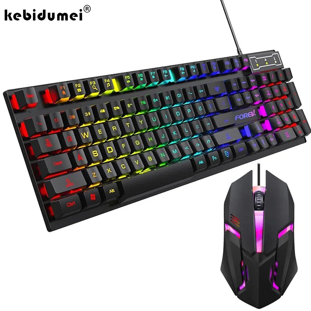 Kebidumei 104 키 백라이트 기계식 키보드 유 - Keyboard Mouse Bundle Gaming 리뷰 및 가격