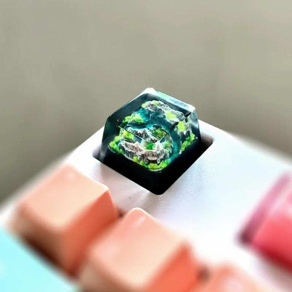 마운틴 앤 씨 아티산 레진 RGB 키캡 - 기계식 키보 - Gaming Keyboard Affordable 리뷰 및 가격