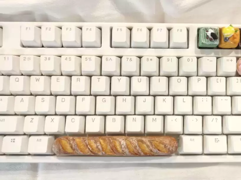 바게트 푸드 아티산 스페이스바 키캡 - 맞춤형 기계식  - Gaming Keyboard Mechanical 리뷰 및 가격