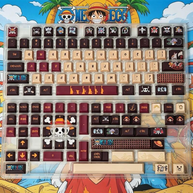반다이 원피스 몽키 D. 루피 키캡 세트 PBT 염료승 - Gaming Keyboard Ergo 리뷰 및 가격