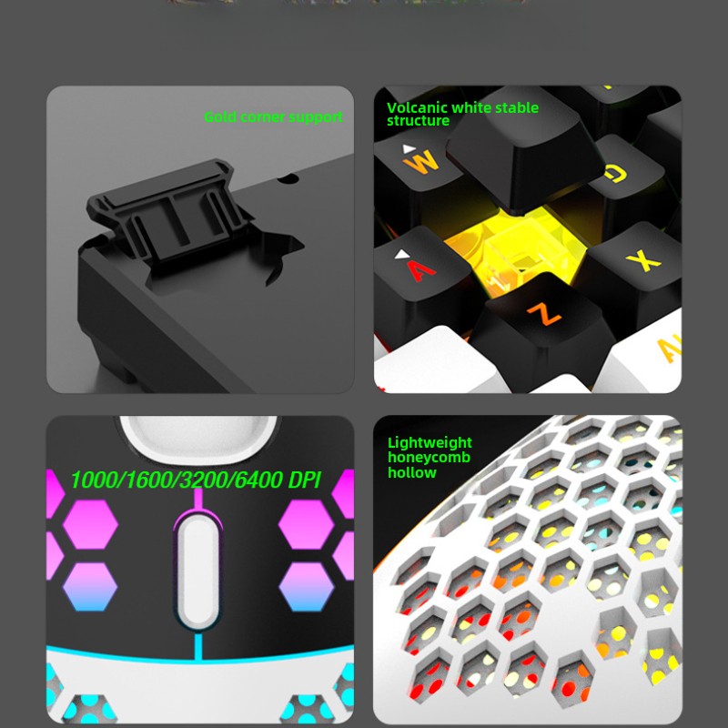 키보드 마우스 세트 60% RGB 게이밍 키보드 마우스 - Keyboard Mouse Bundle Gaming 리뷰 및 가격